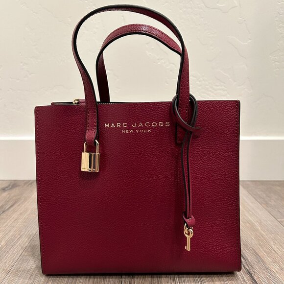Marc Jacobs Handbags - Red Marc Jacobs Grind Tote NWOT